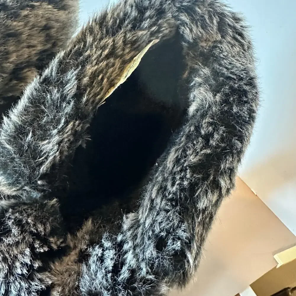 Kamik Momentum 3 Black Winter Snow Boots Faux Fur Shearling Women's 11
